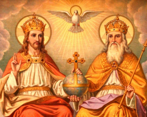 Holy Trinity & Mother Mary